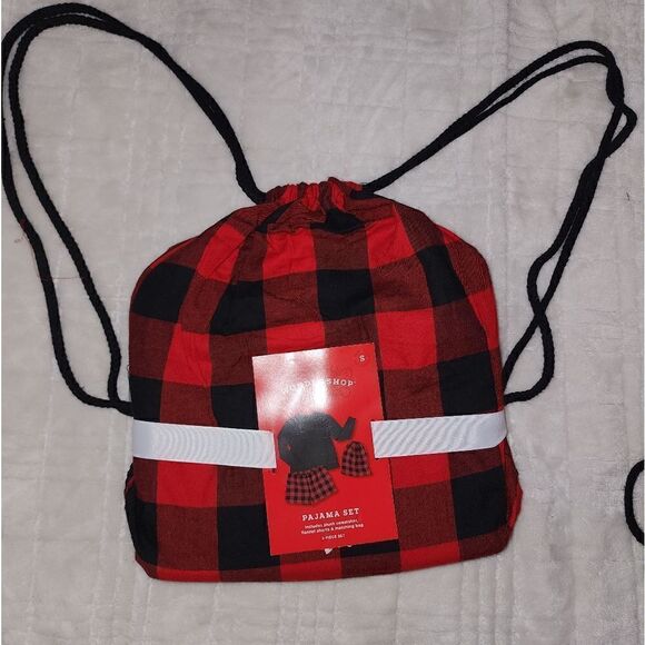 Nwt  Women's Christmas Plaid Pajama Set - Picture 1 of 7